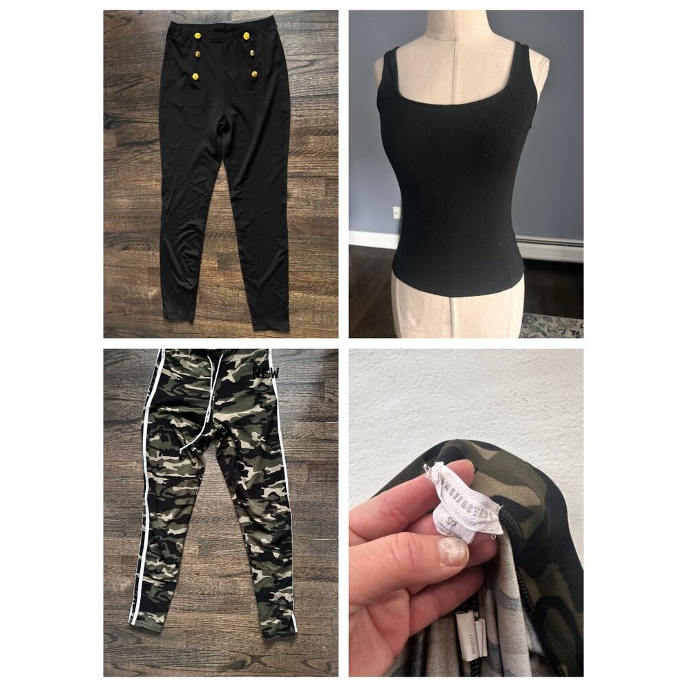 Lot of 2 leggings and tank Wild Fable/SWS Active  Small